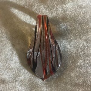 Murano Style Art Glass Pendant